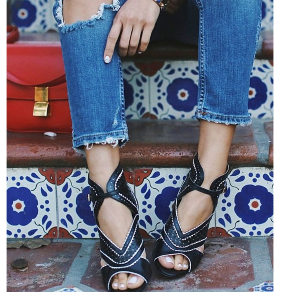 NINE WEST Danyell Ankle Strap Sandals